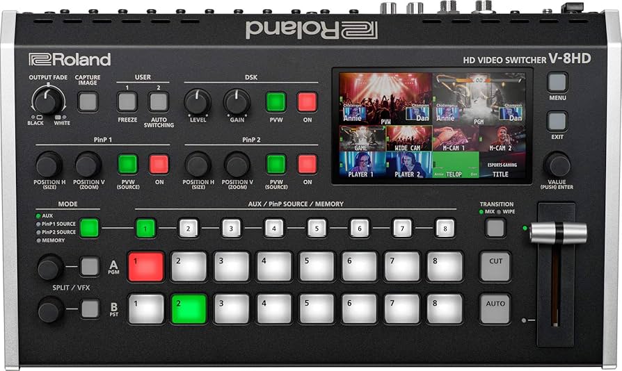 a*h様 【Roland V-8HD】フルHD ビデオスイッチャー Amazon.co.jp: Roland HD Video Switcher V-8HD : Musical